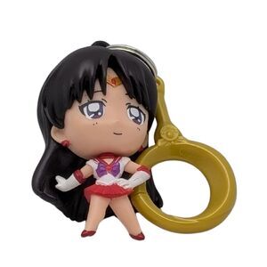 Sailor Moon Sailor Mars Chibi Figure Backpack Hanger